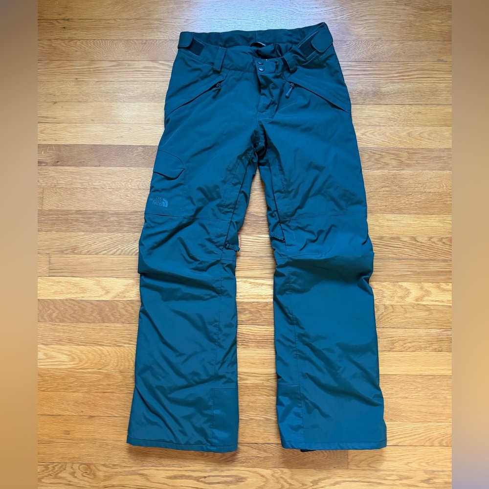 The North Face forest green ski snow pants